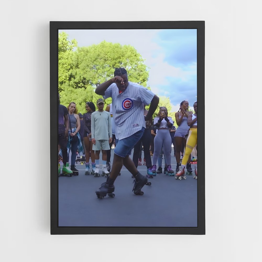 Poster Street Groove – affiche Roller (vue 2)